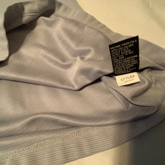 Firethorn Men’s Short Sleeve Silver Polo Shirt (Small) - Picture 10 of 10